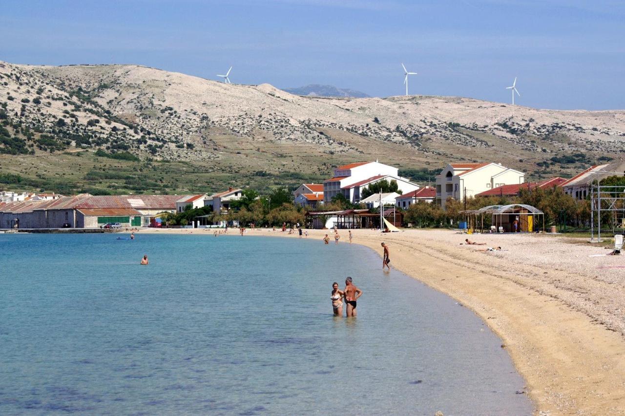 Apartments By The Sea Pag - 16100 باغ المظهر الخارجي الصورة